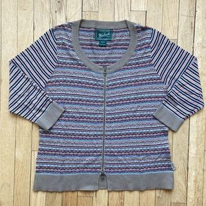 Woolrich Womens Full Zip Cardigan Long Sleeve‎ Size Large Comfy